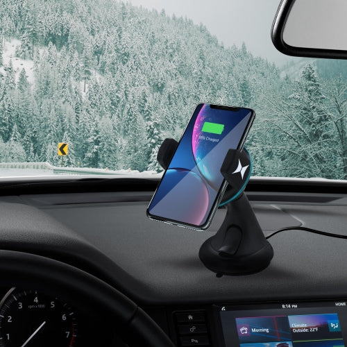 Universal 5W Wireless Suction Mount Charger with LED Indicator