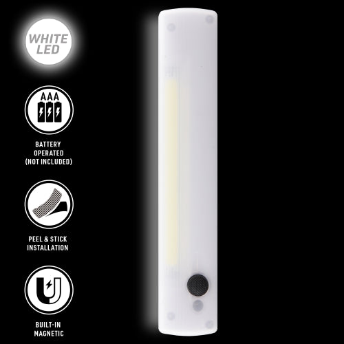 7.5" Wireless Magnetic Motion Sensor Light Bar, Peel And Stick, Perfect for closets