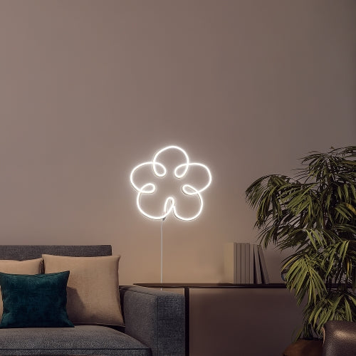 6.5ft Neon Bend and Shape Memory Flex Wire White LED Light Strip, Indoor Use