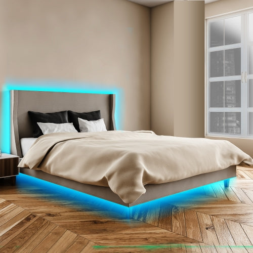 32.8ft RGBW Color-Changing Indoor LED Light Strip, Remote Control