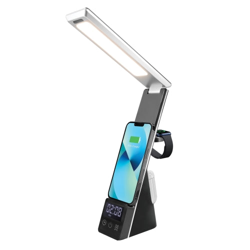 5 in 1 LED Light Lamp, Wireless Charger, Multiple Devices
