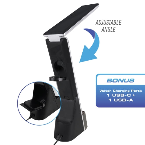 5 in 1 LED Light Lamp, Wireless Charger, Multiple Devices