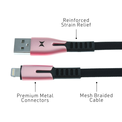 6ft MFI Certified Lightning Cable - Durable & Tangle-Free