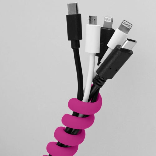 5-Pack Multi-Purpose Reusable Cable Ties for Cord Management and Organization | Adjustable and Durable Wire Holders
