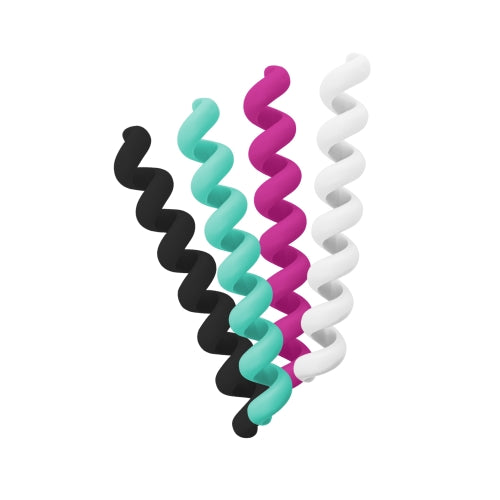 5-Pack Multi-Purpose Reusable Cable Ties for Cord Management and Organization | Adjustable and Durable Wire Holders