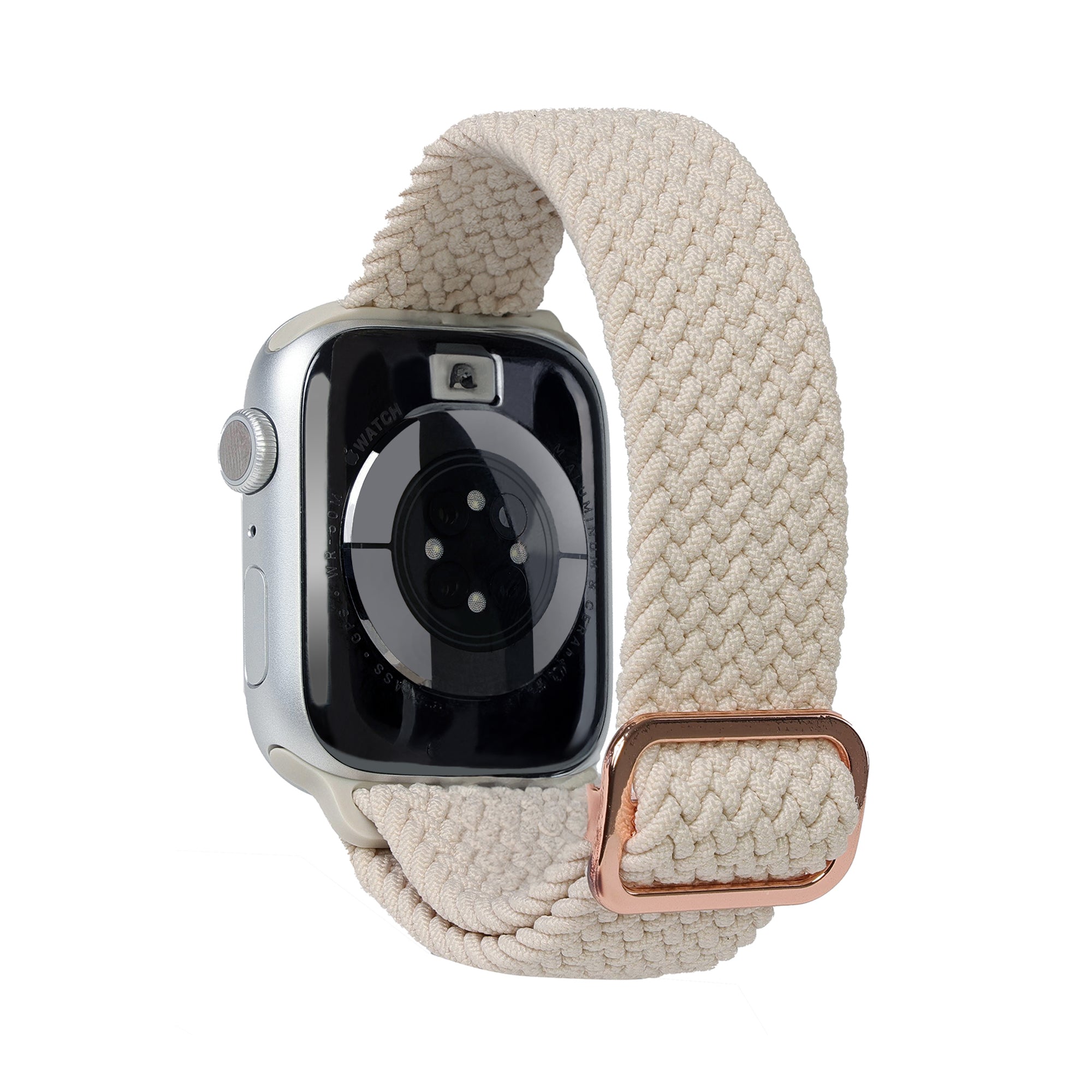 Unisex Smart Watch Nylon Braided Elastic Band 4 Pack – Large Size, Breathable