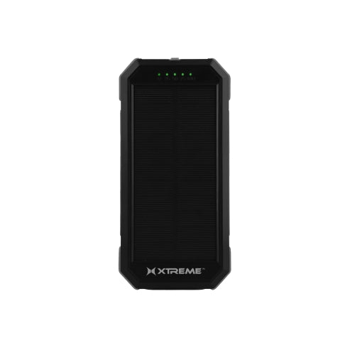 Pro Series 20,000mAh Solar Power Bank – PD Fast Charging Portable Charger with USB-C & USB-A, IP45 Water-Resistant, LED Flashlight & Compass