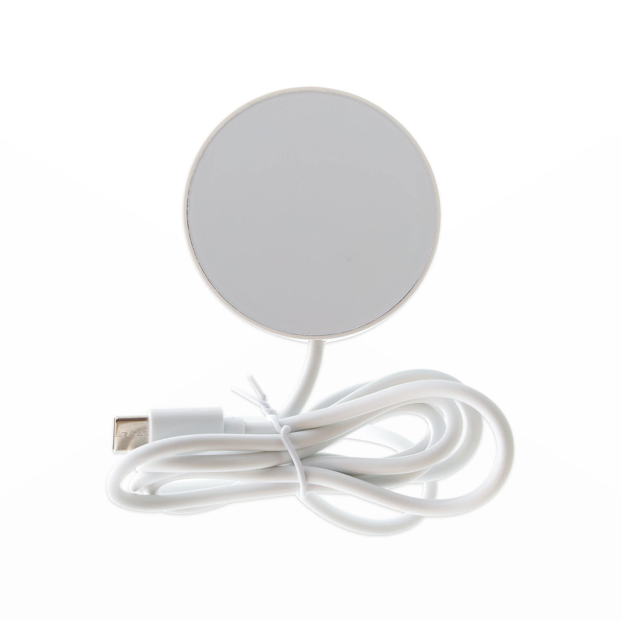 Power Pro Series 15W Wireless Magnetic Snap-and-Charge Charger with USB-C Cable