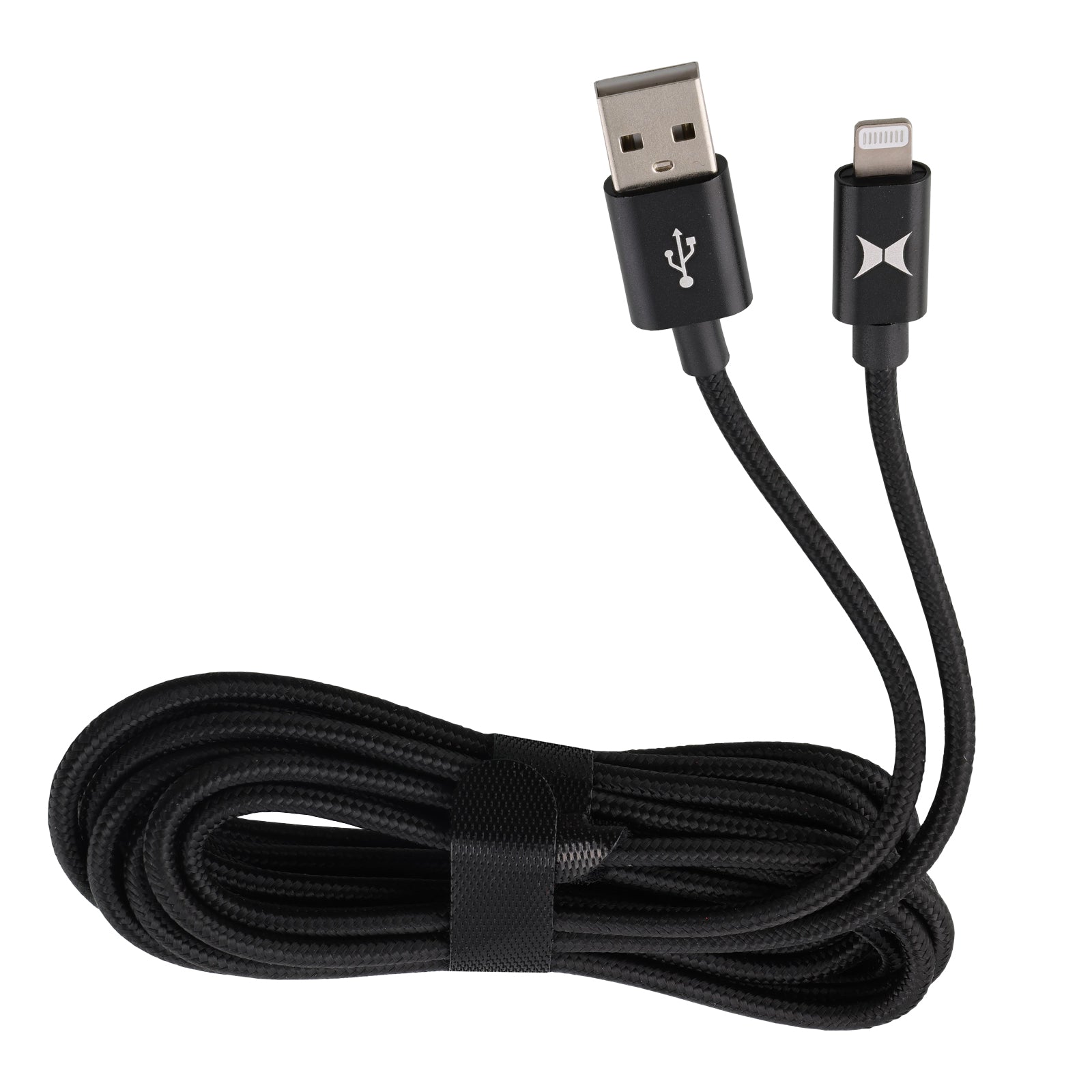 2-Pack 8Pin to USB-A Charging Cables: 6ft Silver Silicone & 10ft Black Braided, Fast Charge & Data Sync for All 8Pin Devices