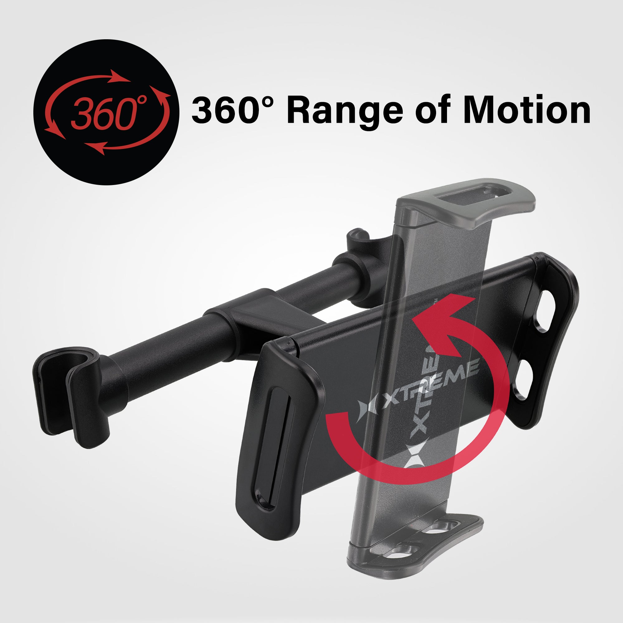 Back Seat Tablet Mount for Cars, Car Headrest Tablet Holder for Backseat, Universal Mount