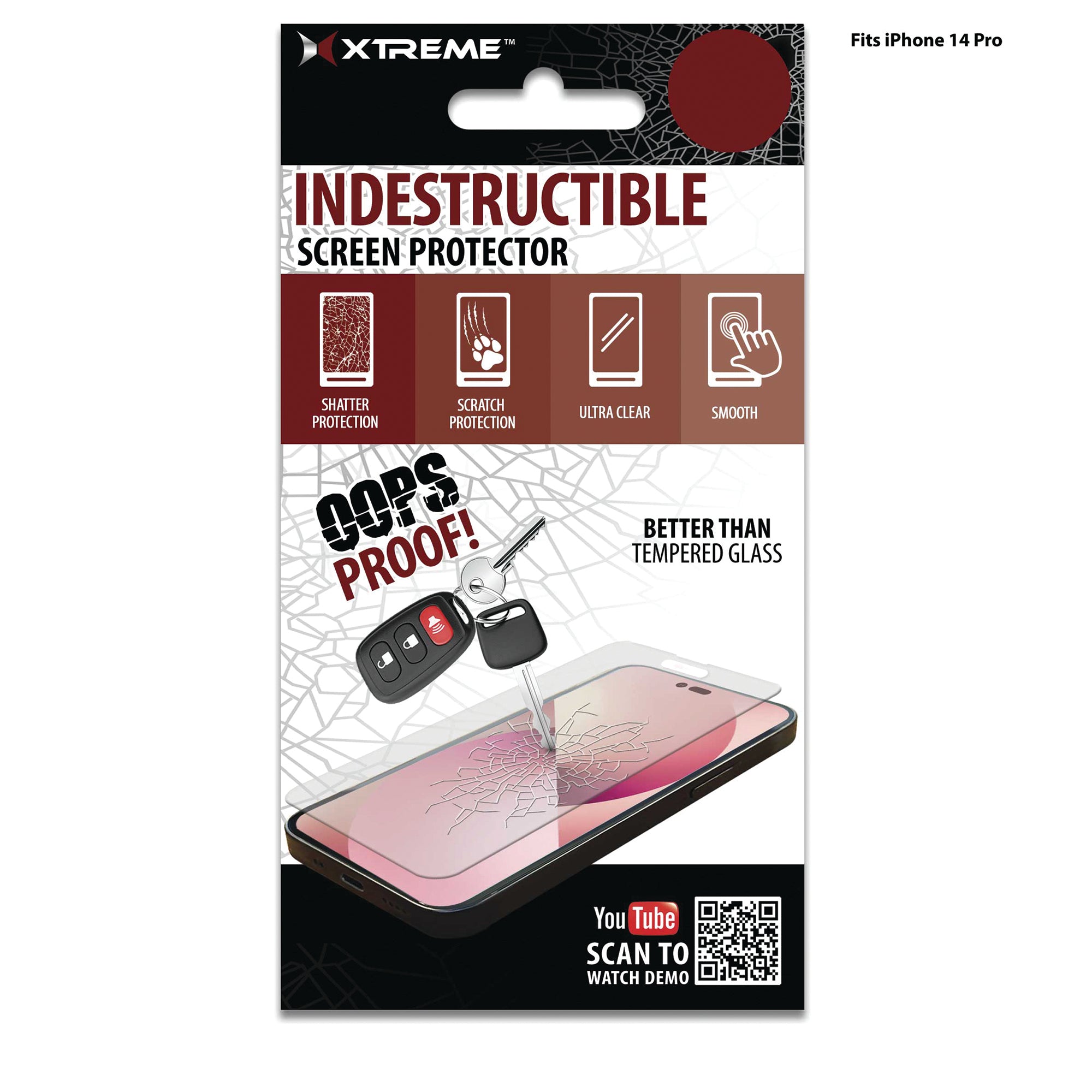 iPhone 14 Pro Indestructible Screen Protector