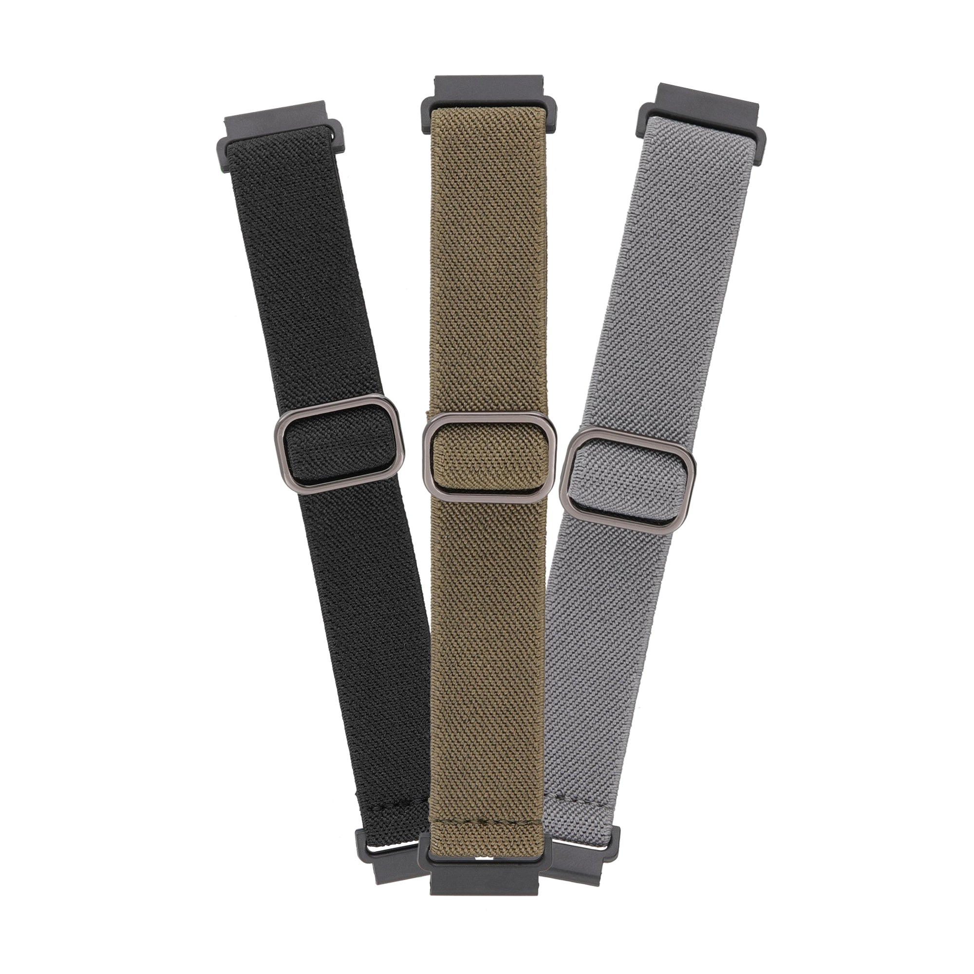 Samsung Watch Replacement Band 3 Pack – Unisex Nylon Braided Elastic Bands, One Size