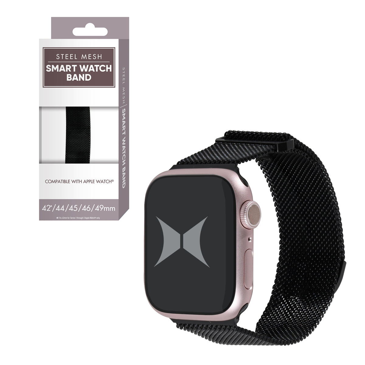 Mesh Stainless Steel Magnetic Watch Band for Apple Watch Mesh Stainless Steel Apple Watch Loop – SwitchEasy main image 4