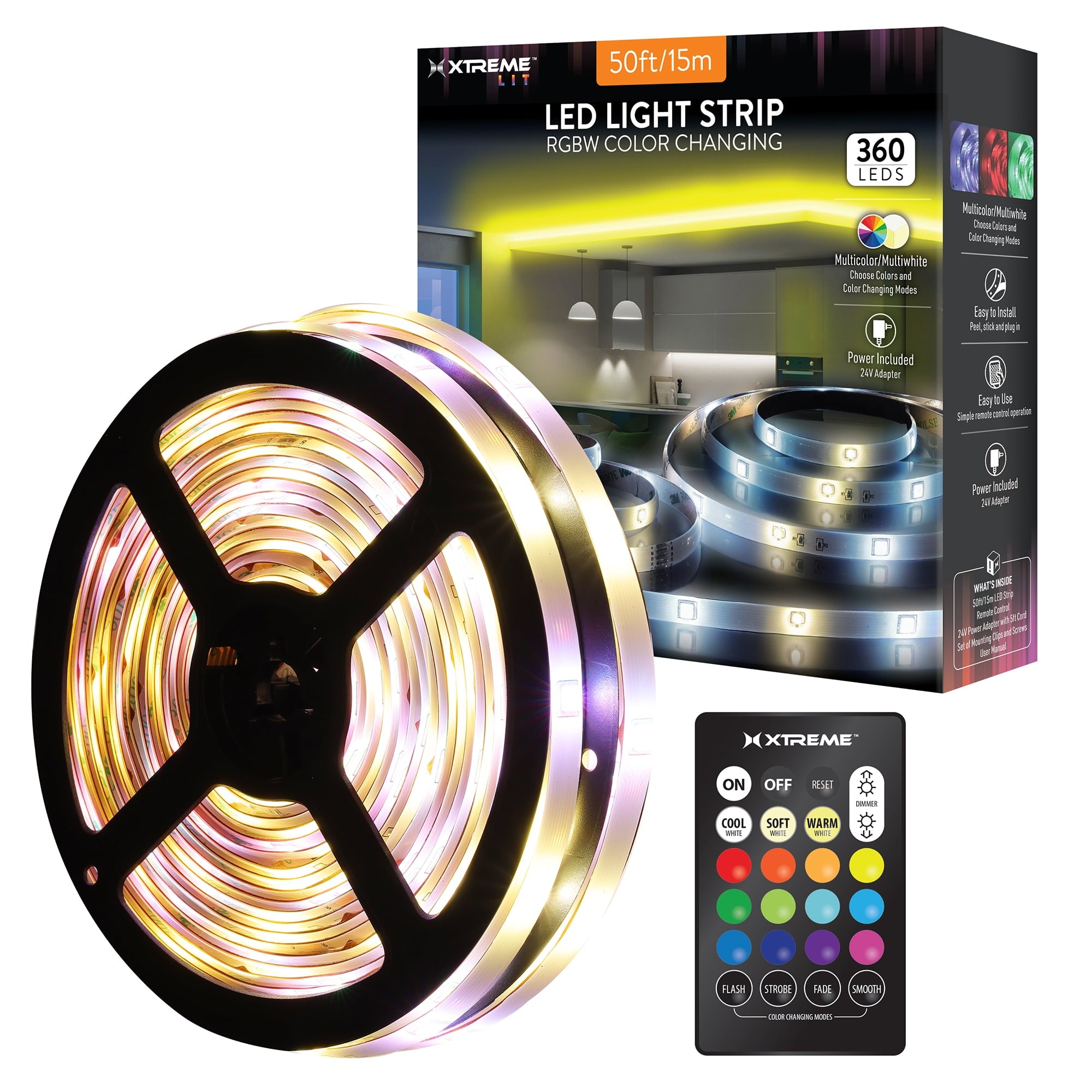 IR 50FT RGBW LED Strip