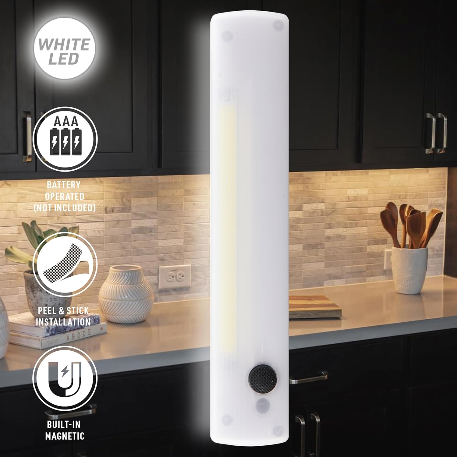 7.5" Wireless Motion Sensor Light Bar, Peel And Stick, Perfect for closets