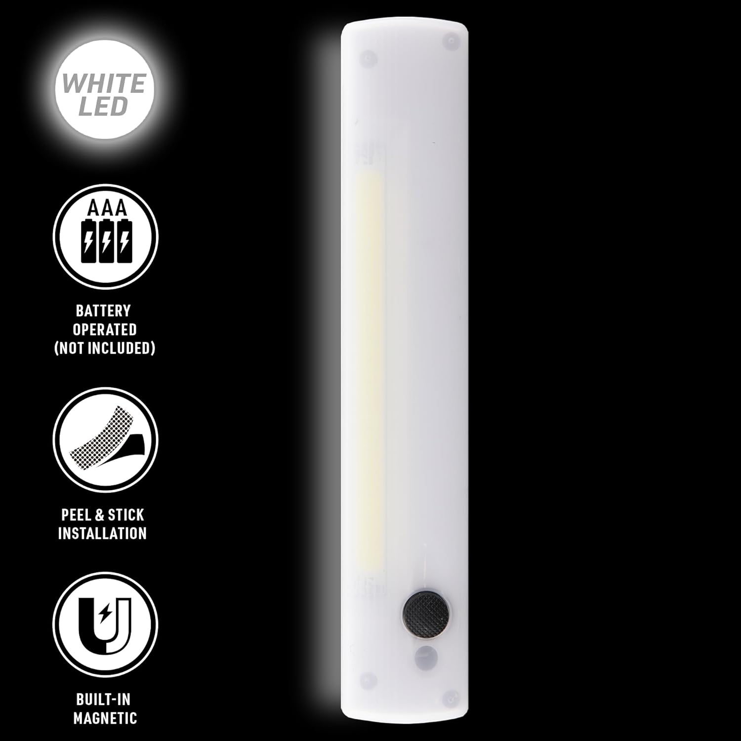 7.5" Wireless Motion Sensor Light Bar, Peel And Stick, Perfect for closets