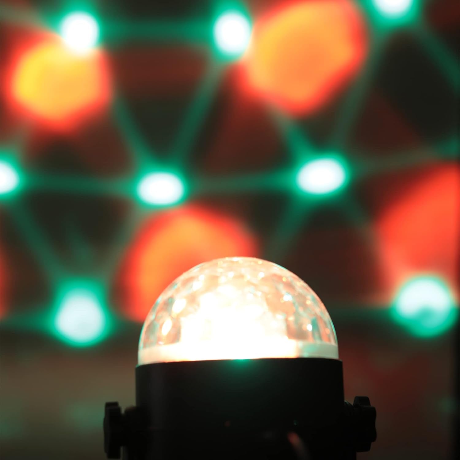 Xtreme Party Light Show Projector, Use With 5V USB Adapter/12V AC Adapter/3 AA Batteries
