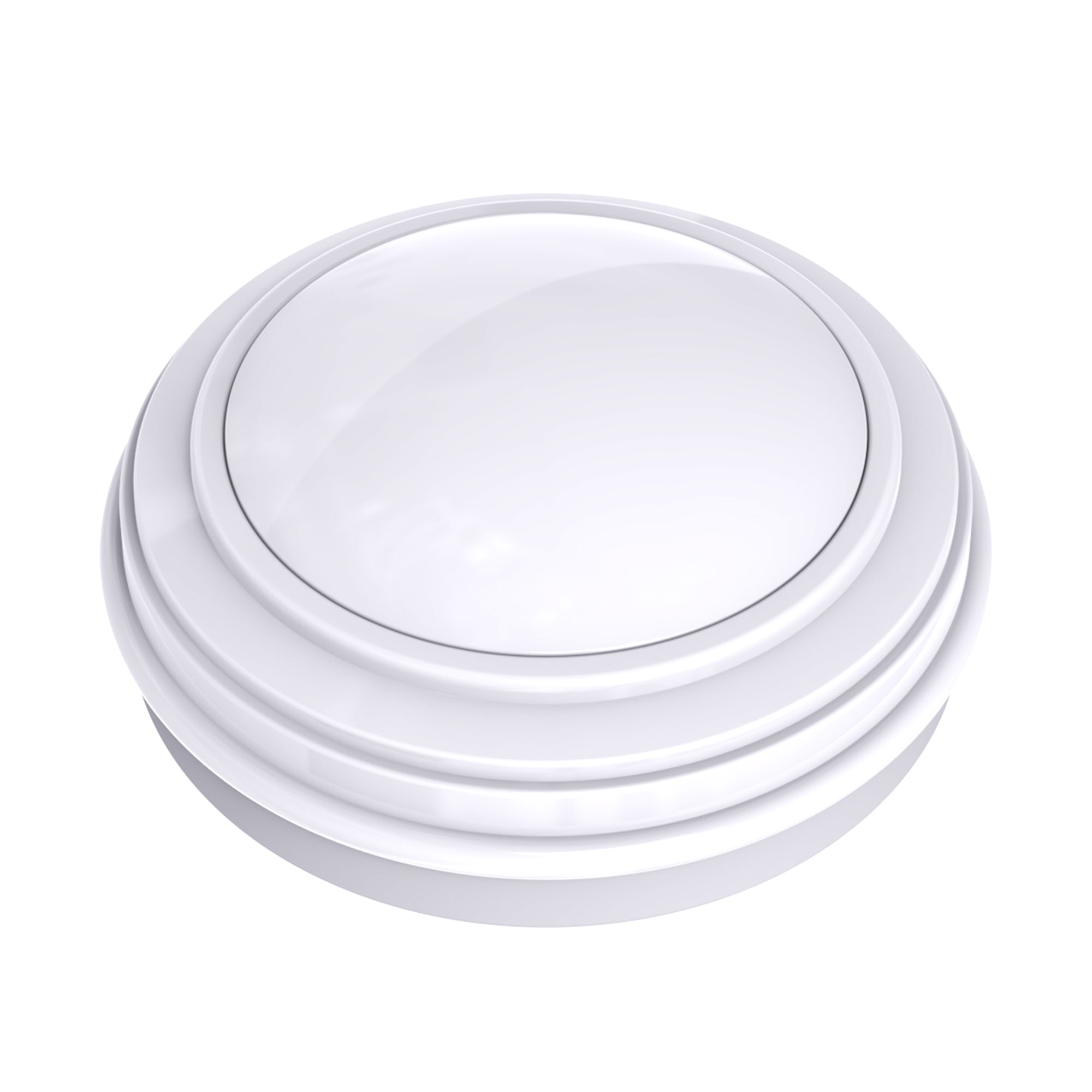 1-Pack RGB LED Puck Lights with Tap Control and Remote Control