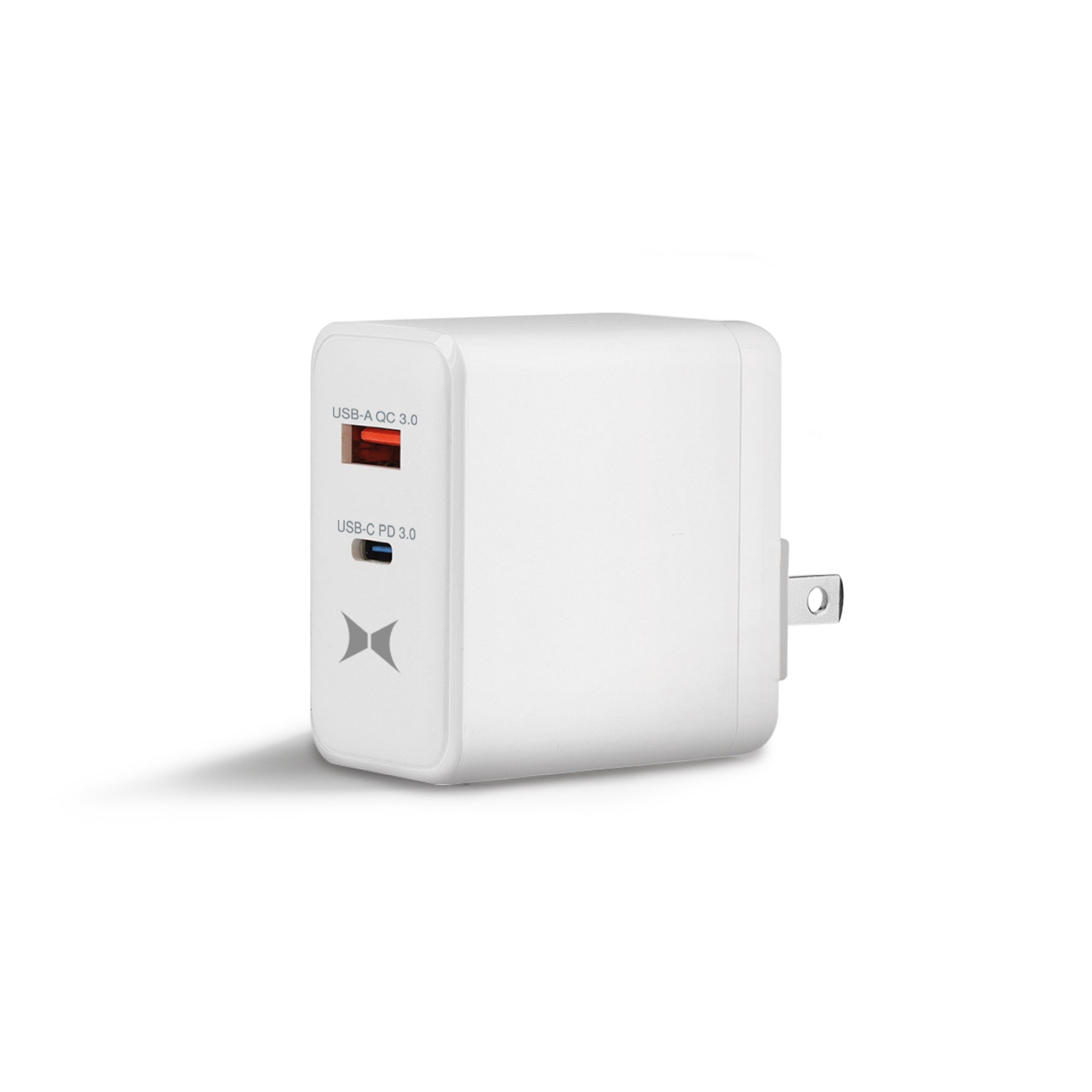 45W Dual-Port USB-C and USB-A Wall Charger, High-Speed Power Adapter for Laptops, Smartphones, and Tablets
