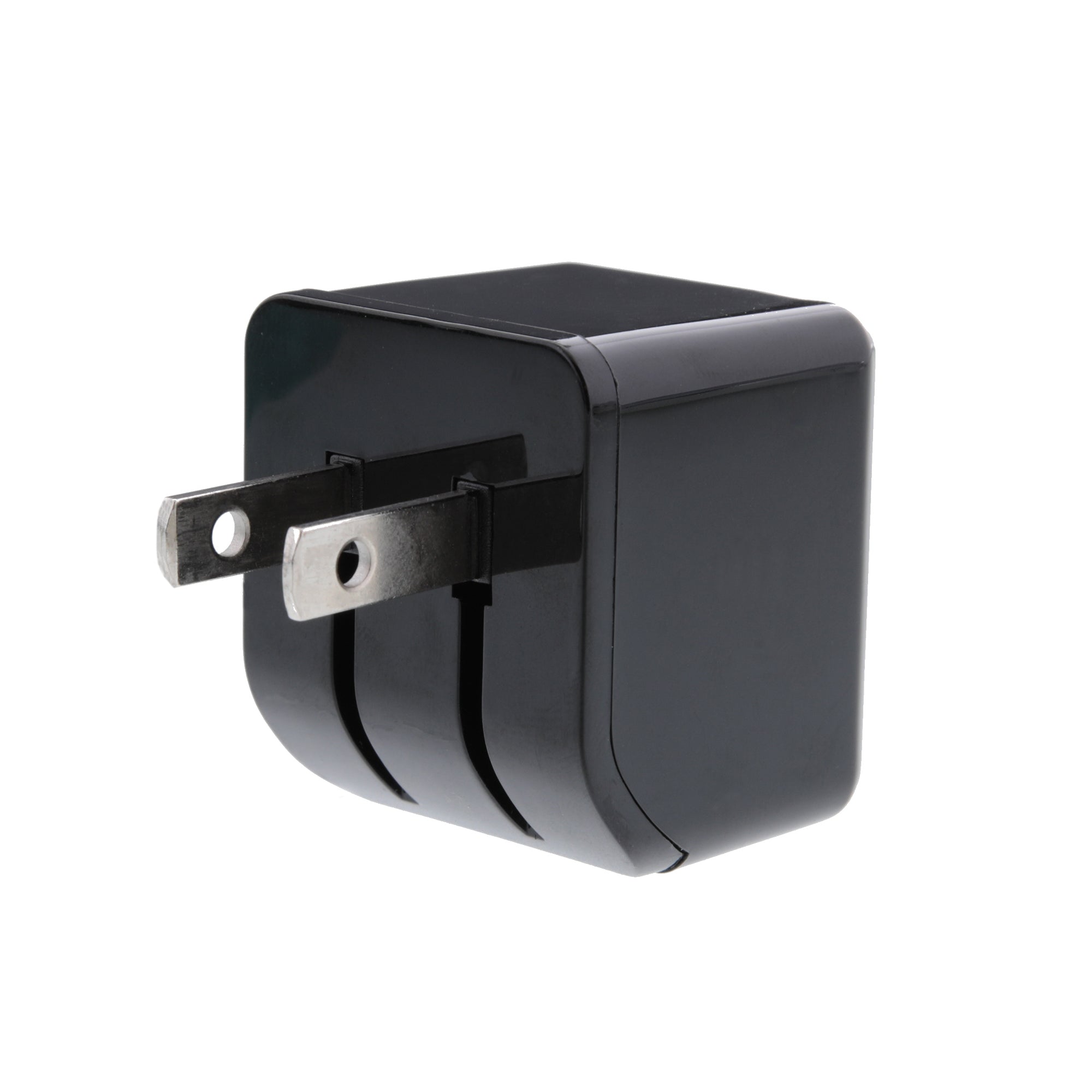 2.4A Dual USB Wall Charger with LED Power Indicator, Fast Charging Home Adapter for Smartphones, Tablets, and Mobile Devices