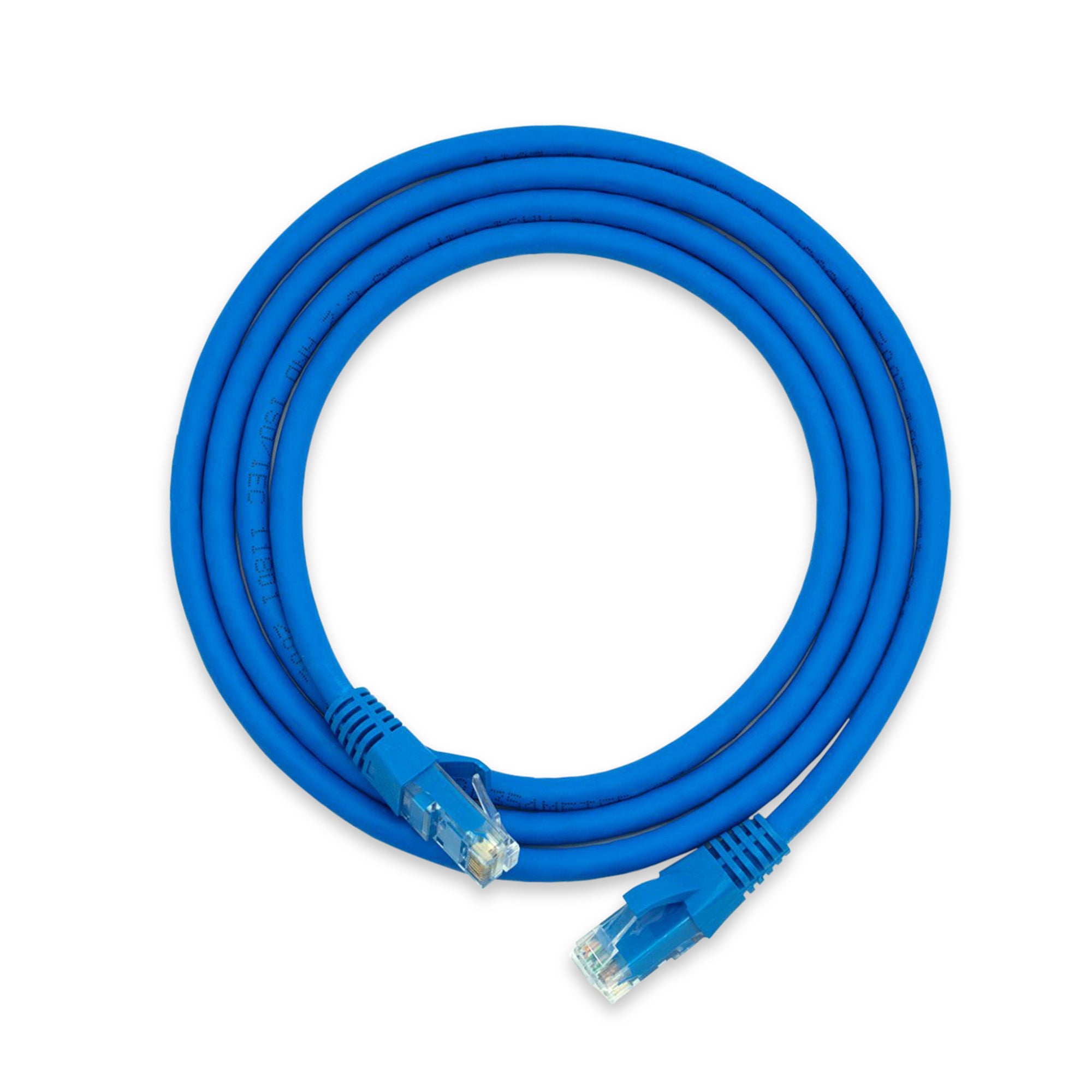 6ft Cat5e Ethernet Cable for High-Speed Internet, Gaming, and Streaming—Durable, Snagless LAN Network Patch Cord