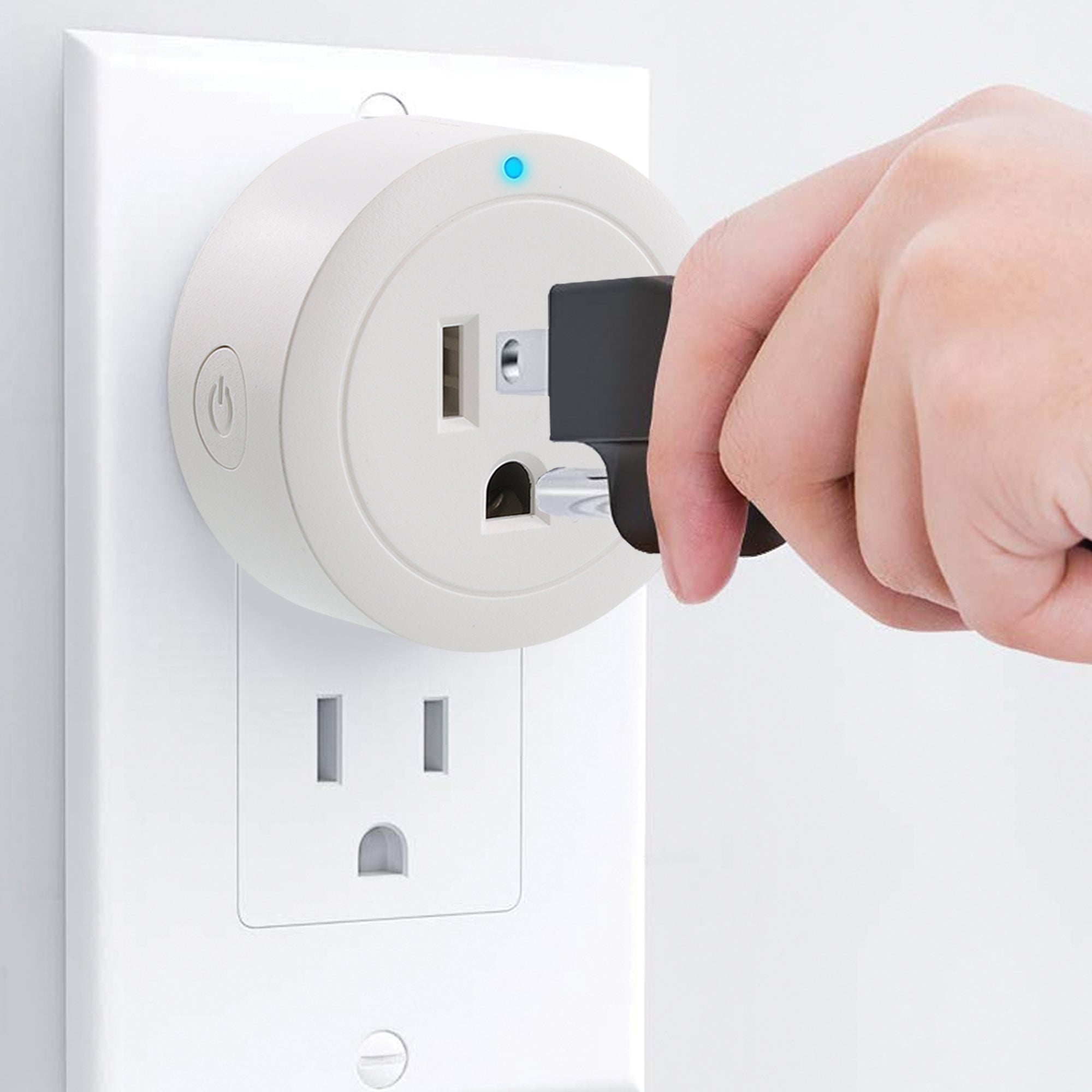 Smart Wi-Fi Plug 10A - Mobile App and Voice Control, 1-Pack & 4-Pack