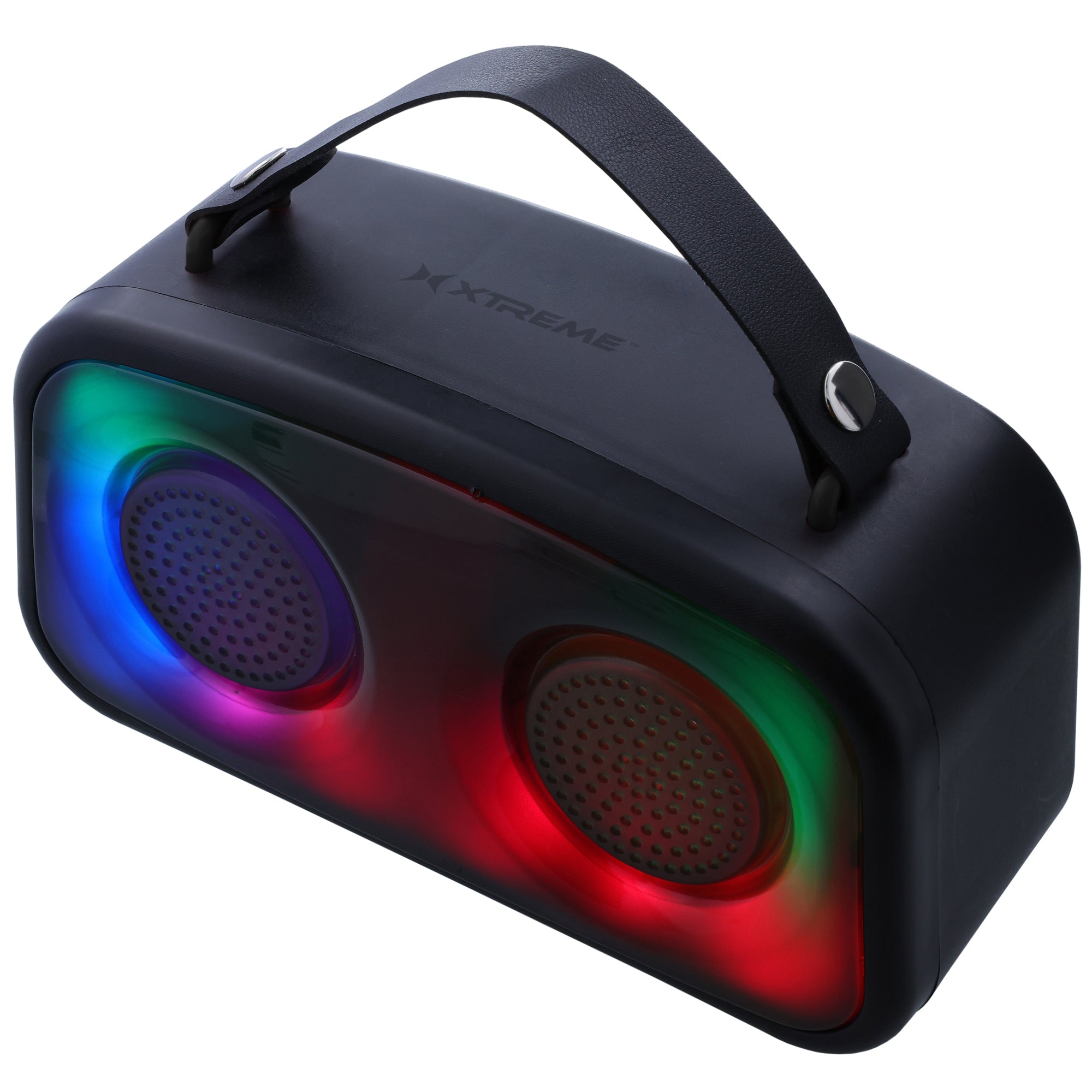 Flare Bluetooth Multicolor GloBox Speaker with Strap - Bring The Party Anywhere with Portable Sound and Vibrant Lights