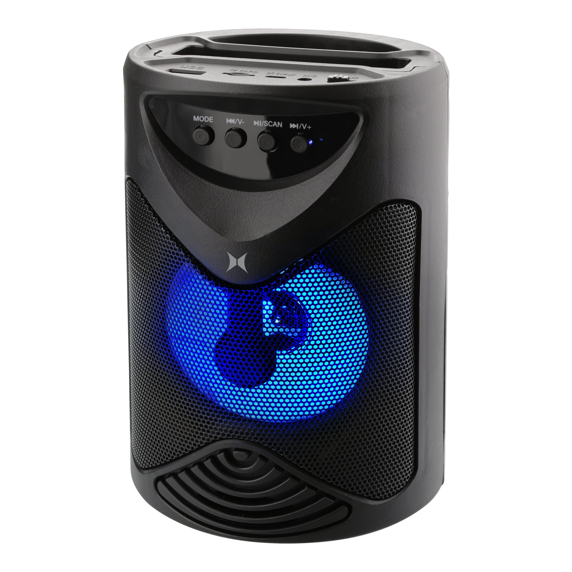 Bluetooth Nebula Portable LED Speaker, Multicolor RGB Display, Rechargeable