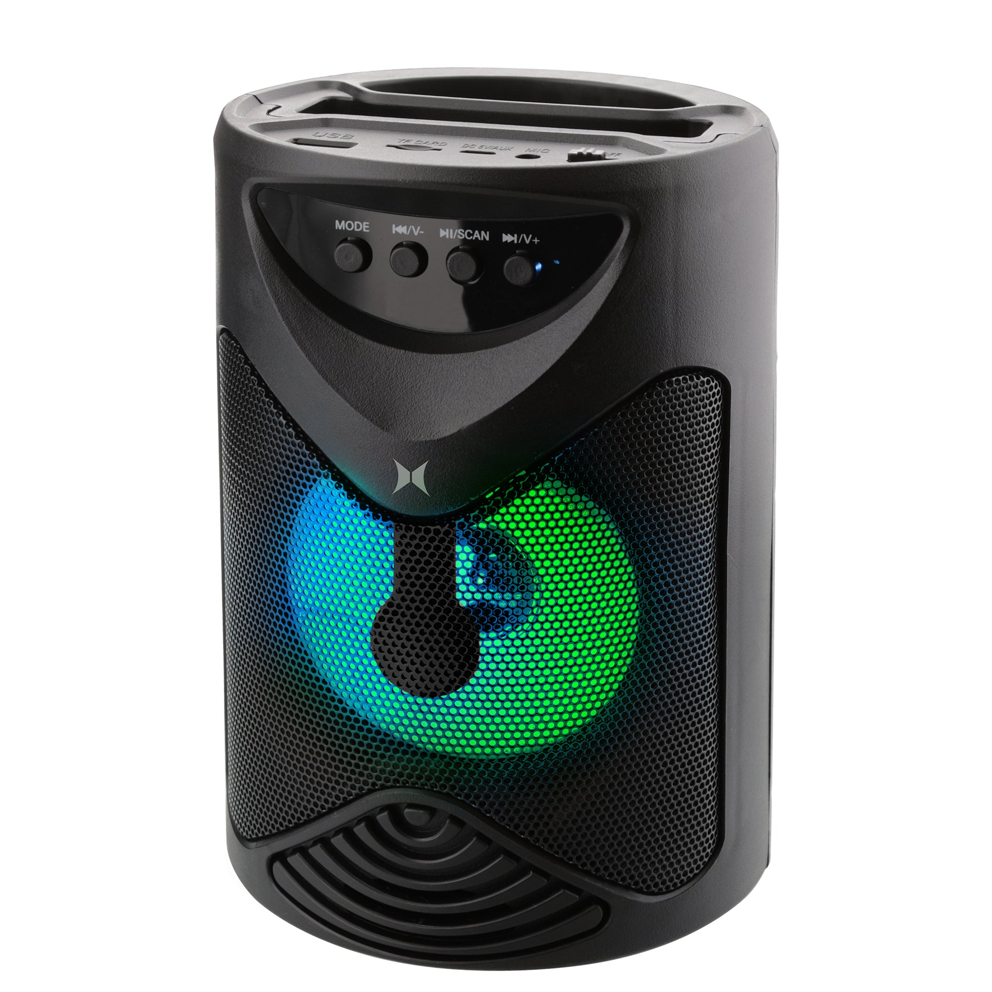 Bluetooth Nebula Portable LED Speaker, Multicolor RGB Display, Rechargeable