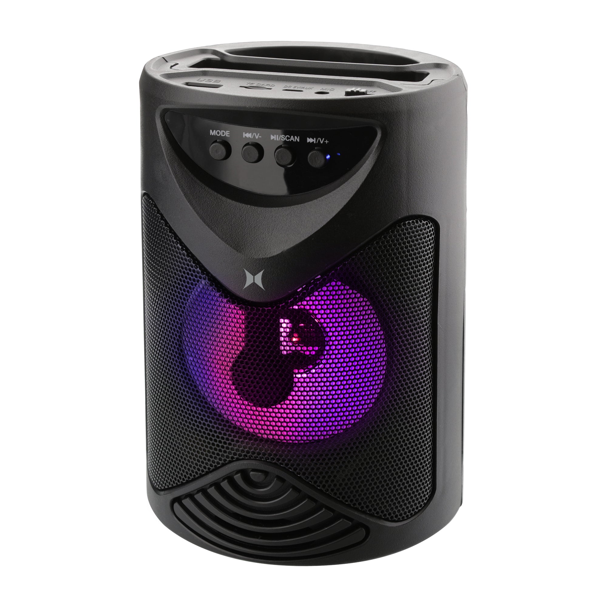 Bluetooth Nebula Portable LED Speaker, Multicolor RGB Display, Rechargeable