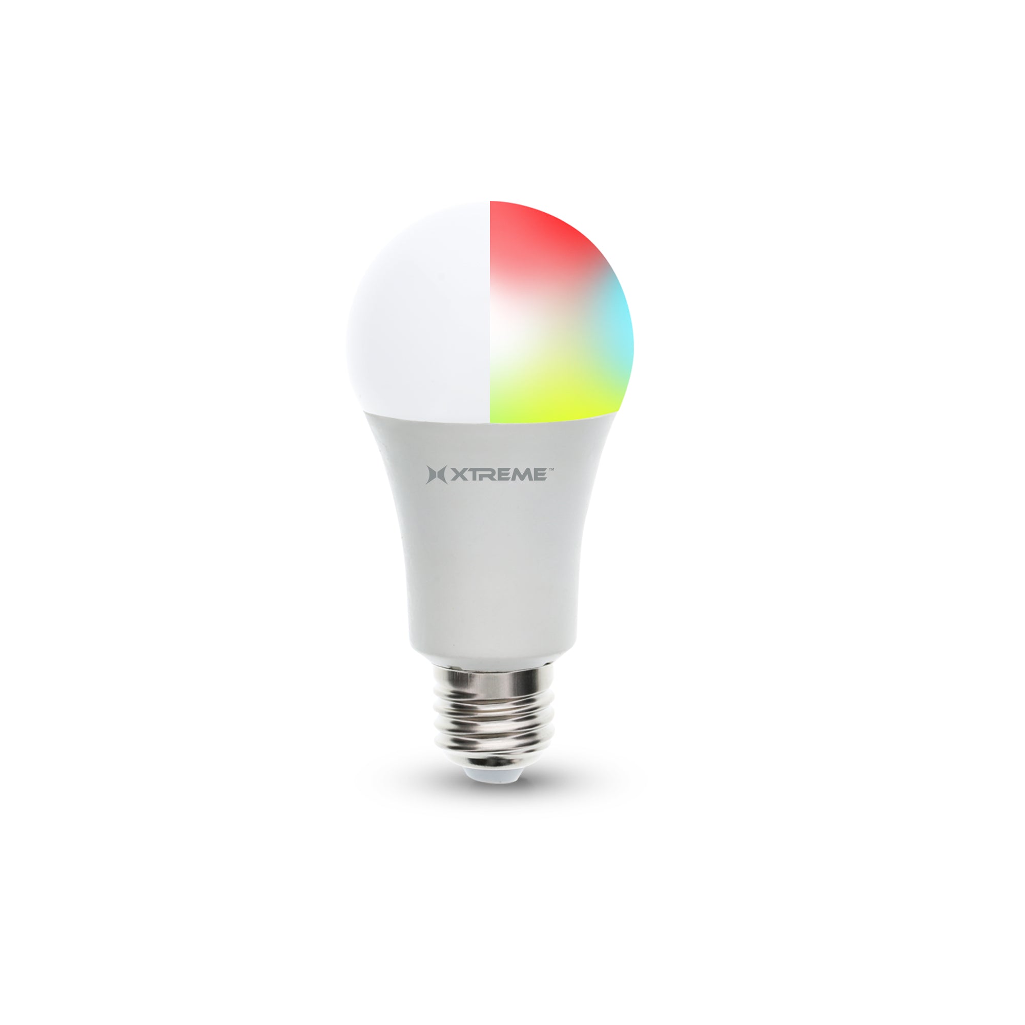 Smart Wi-Fi Dimmable White + Multi Color LED Light Bulb, A19, E26, 9 Watt, Mobile App Control