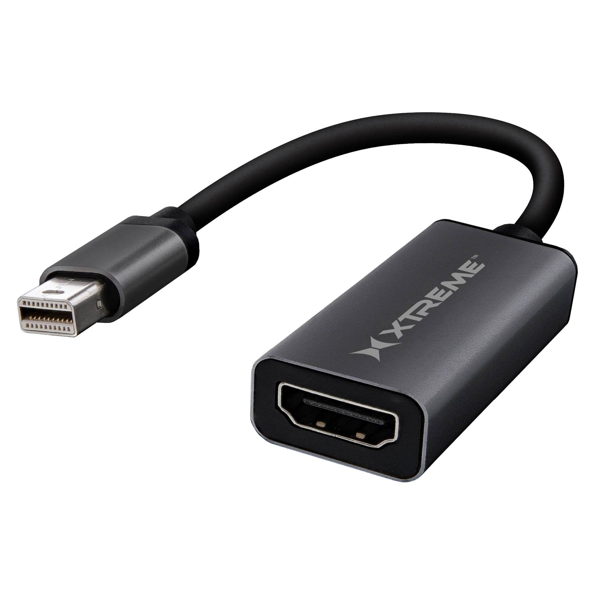 Mini Display Port to HDMI Adapter, Connects Laptops to Monitors/Projectors, Superior Video/Audio Transmission