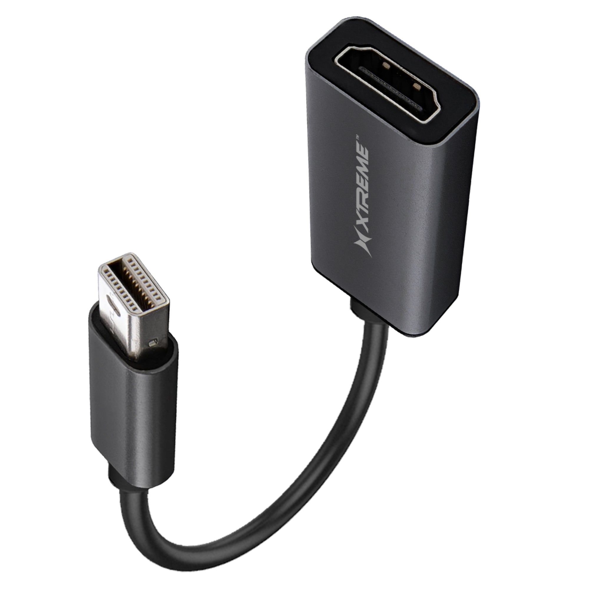 Mini Display Port to HDMI Adapter, Connects Laptops to Monitors/Projectors, Superior Video/Audio Transmission