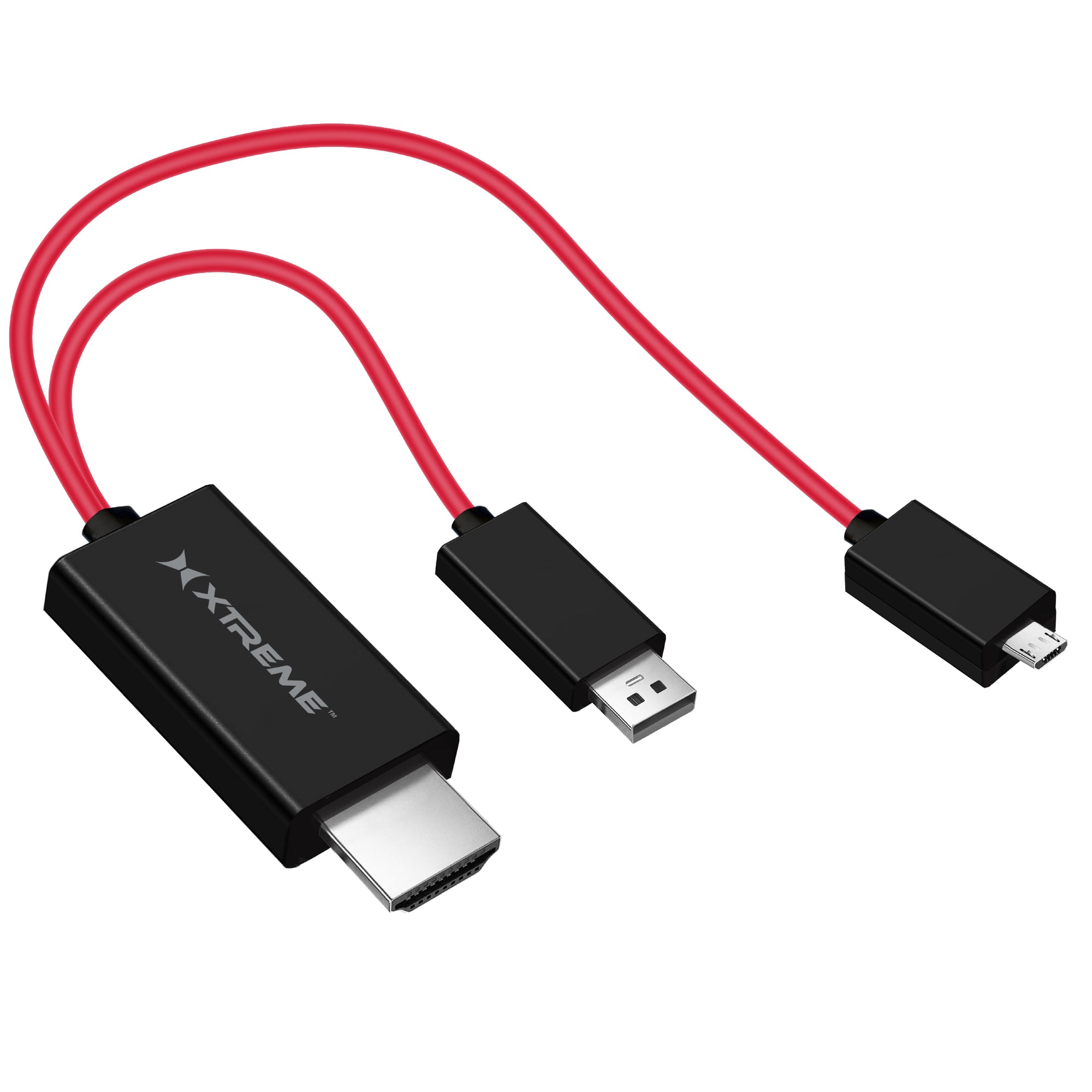 6ft Micro USB to HDMI Cable for MHL-Enabled Devices - HD Video Adapter Cord for Tablets, Smartphones & TVs