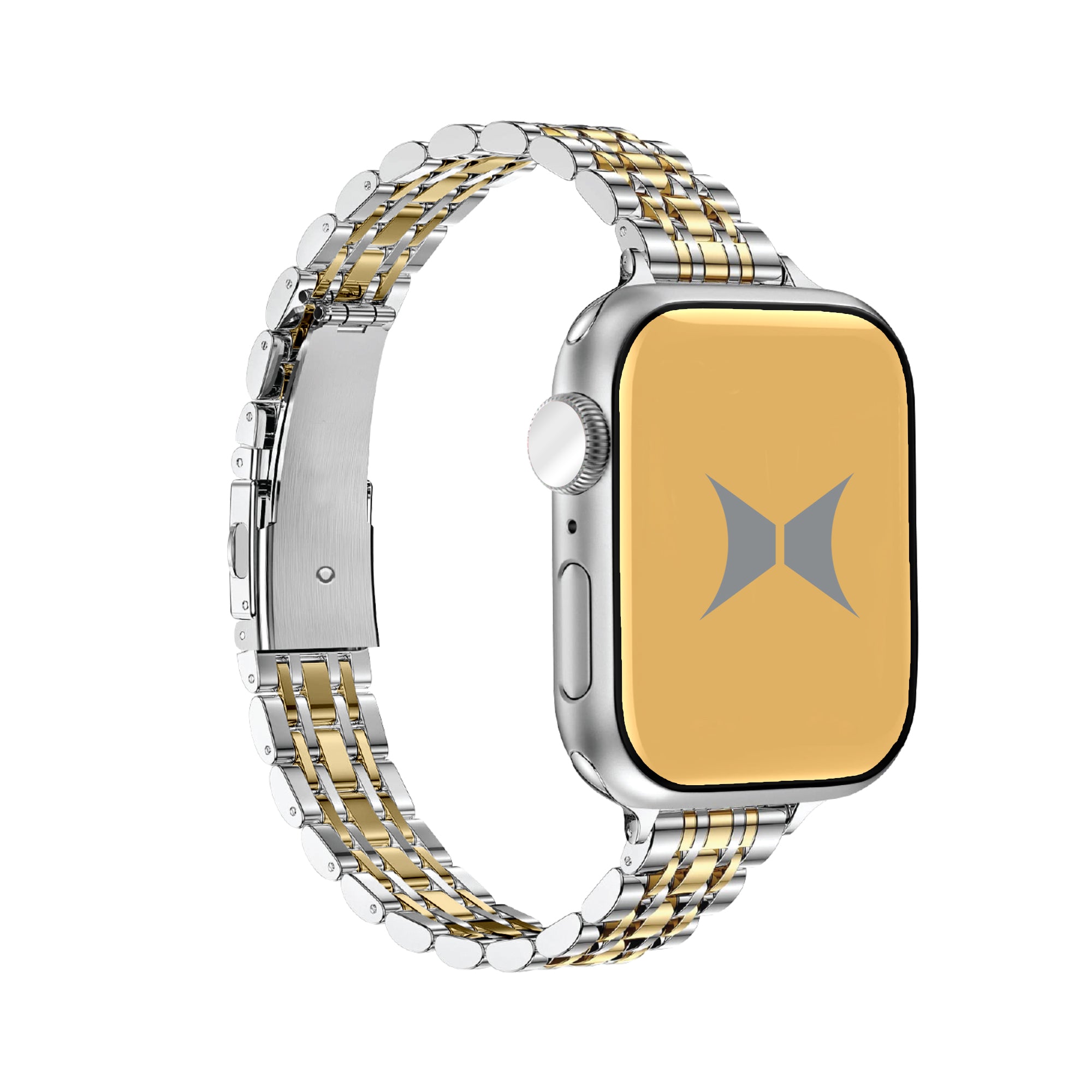 Trendy Metal Watch Band 2-Pack for Apple Watch (Large & Small)