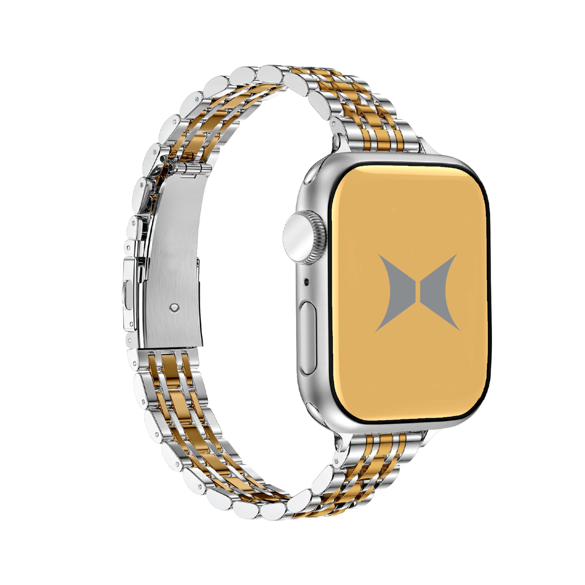 Trendy Metal Watch Band 2-Pack for Apple Watch (Large & Small)