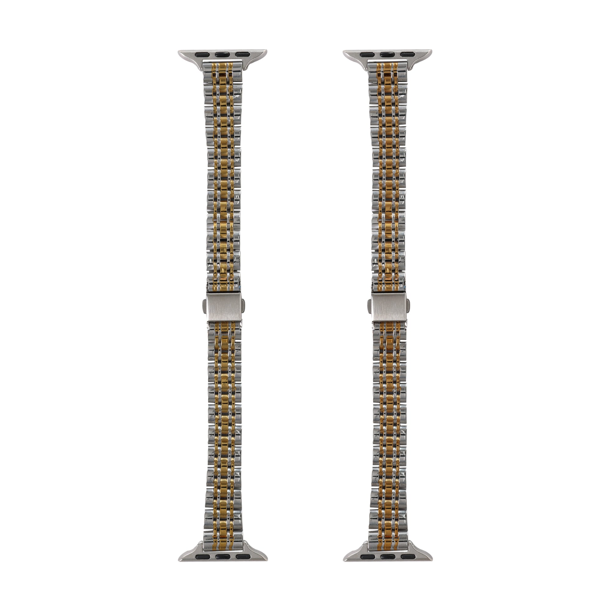 Trendy Metal Watch Band 2-Pack for Apple Watch (Large & Small)
