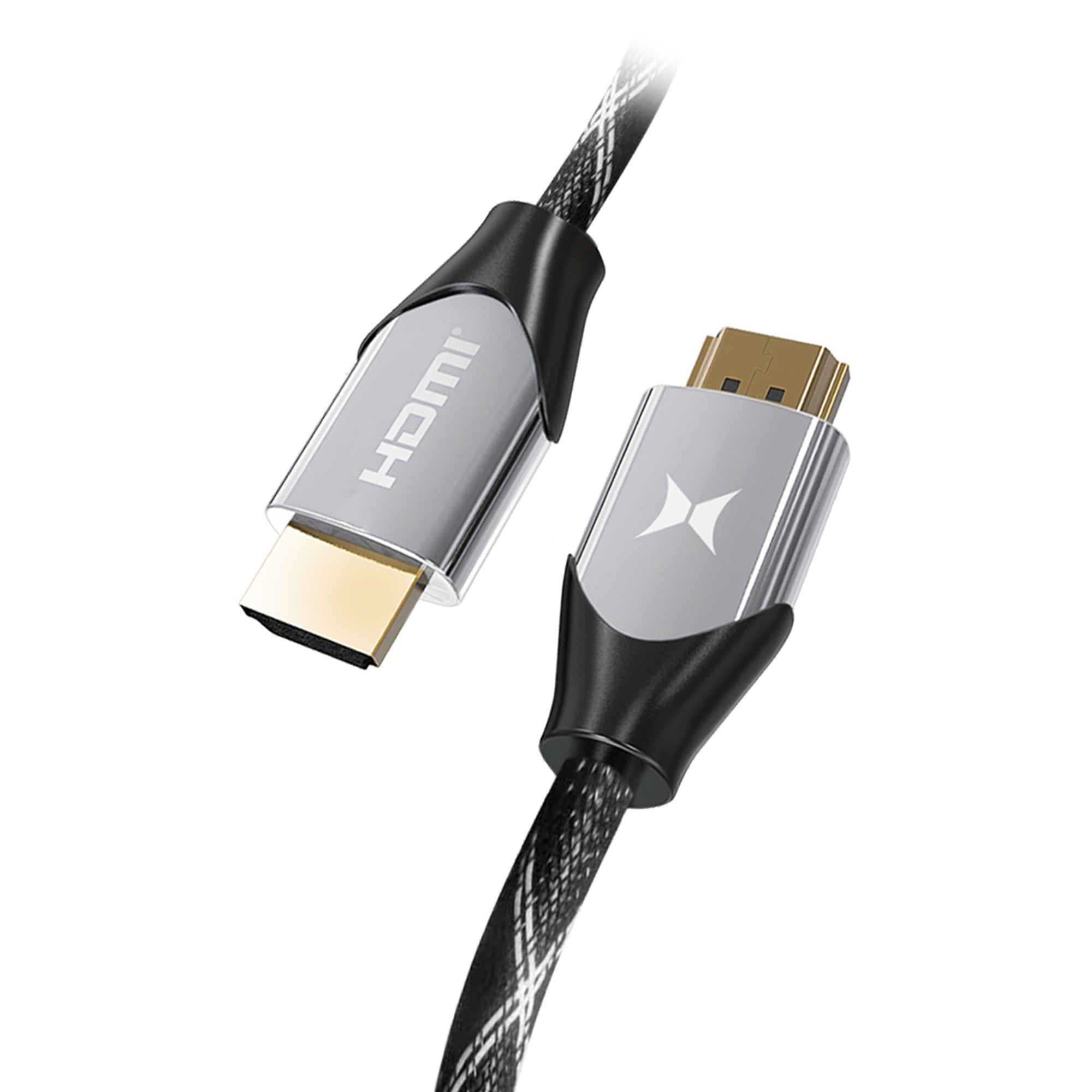 6ft Silver Series 4K HDMI Cable - High-Speed, Ultra HD, Supports Blu-Ray, Hook Up Multiple Devices