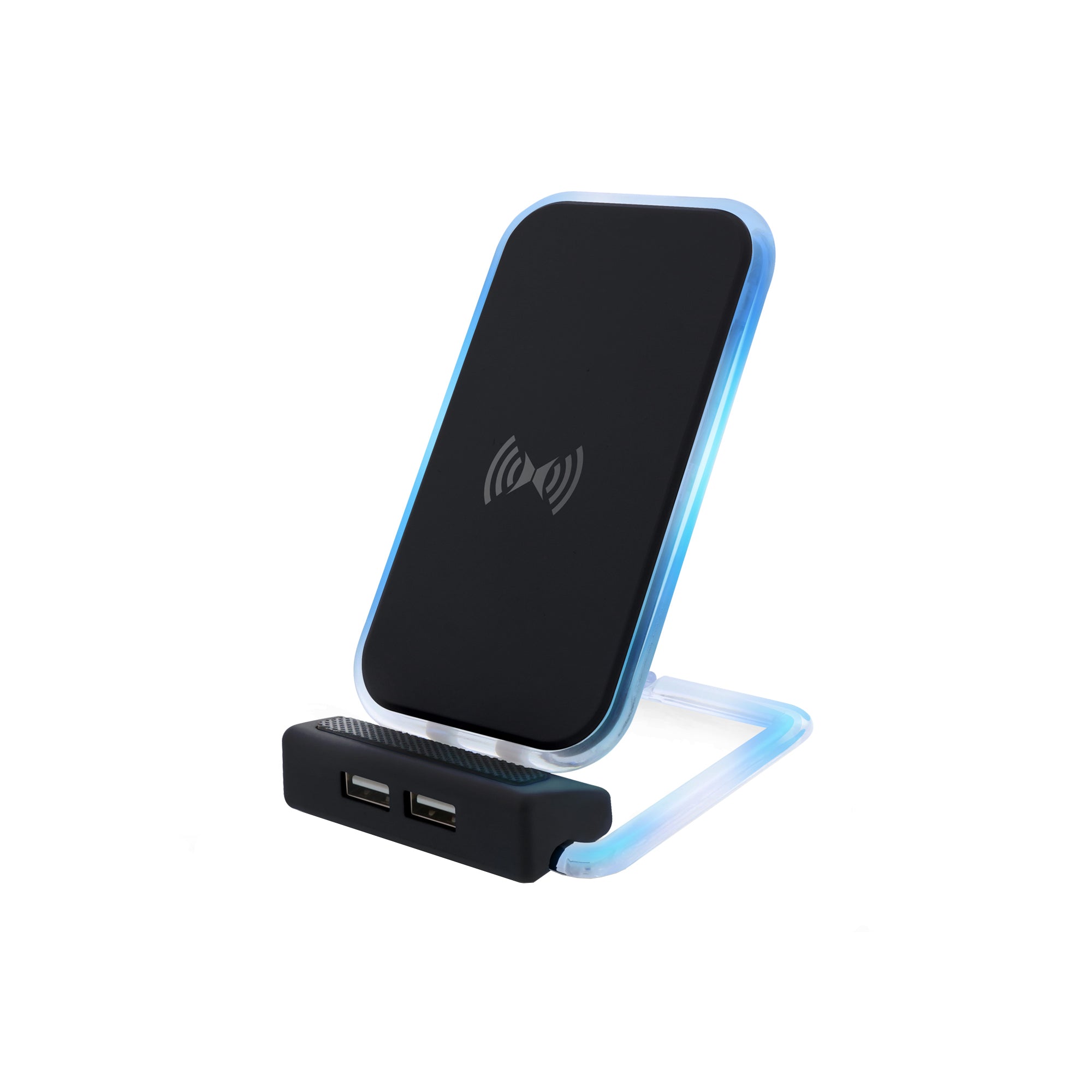 5W Rotating Wireless Charger + 2 USB Charging Port