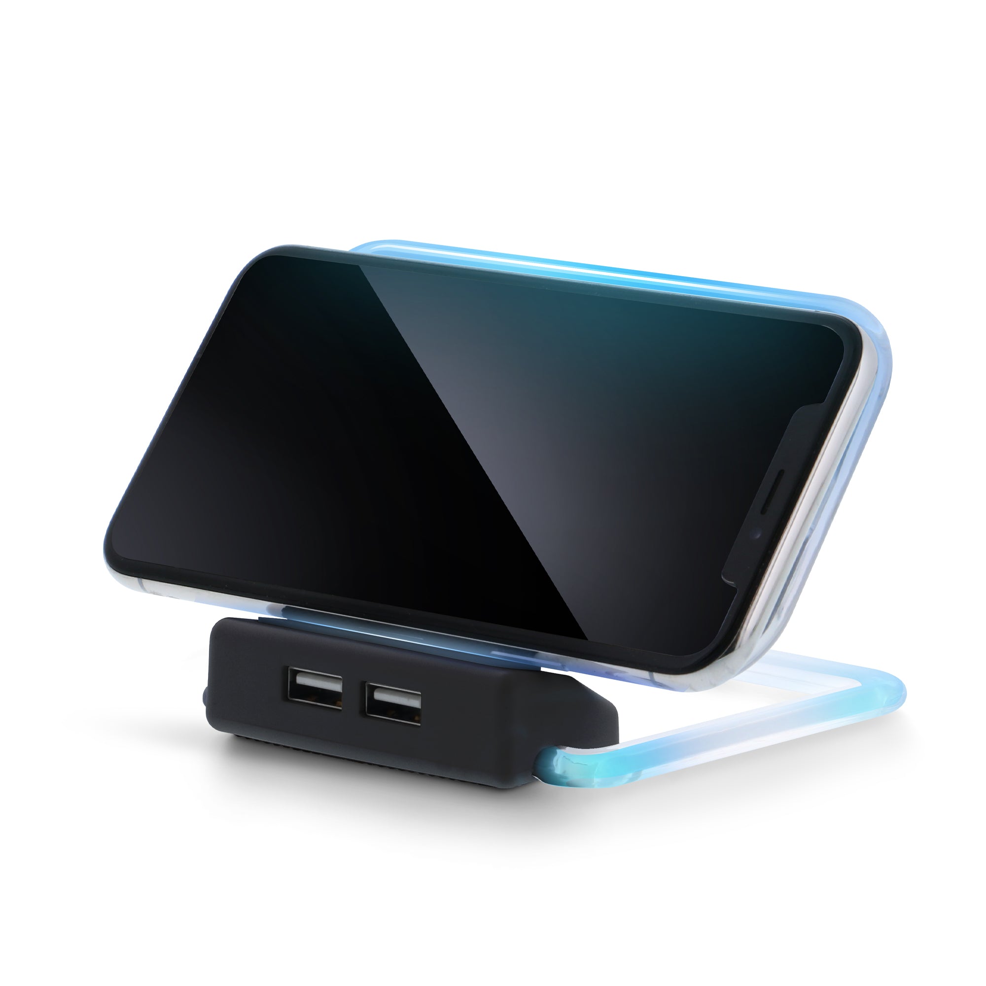 5W Rotating Wireless Charger + 2 USB Charging Port