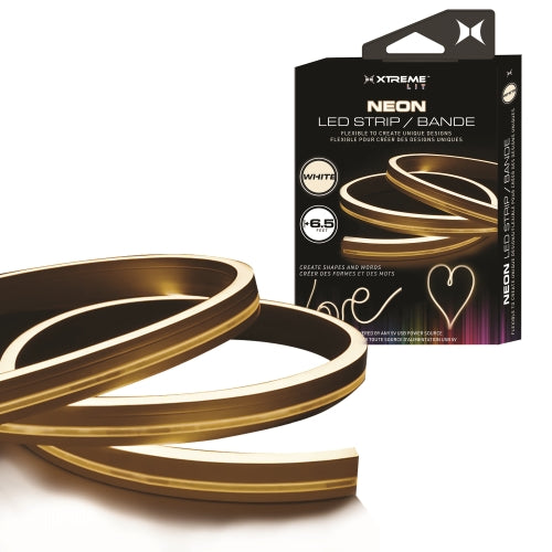 6.5ft Neon Led Strip Bendable Durable Works with Any 5V USB Power Source Make Unique and Colorful Words