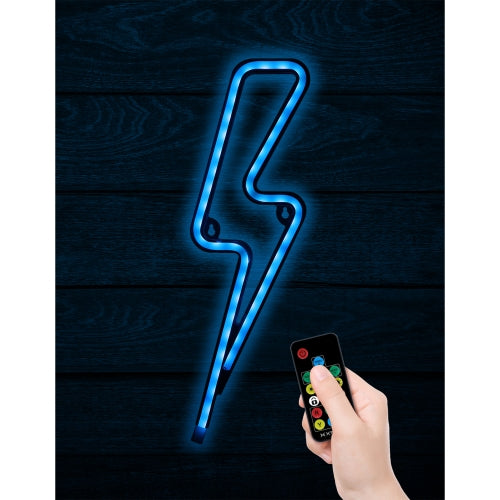Neon Lightning Bolt