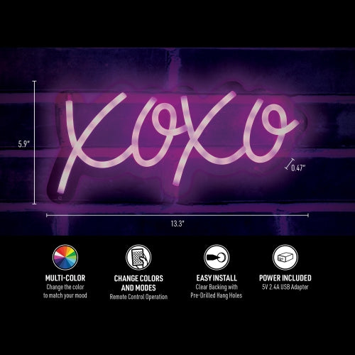 XOXO Neon Sign