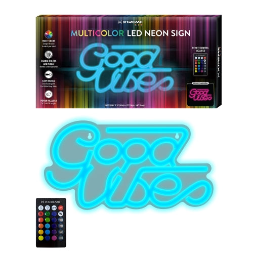 Neon Sign Good Vibes
