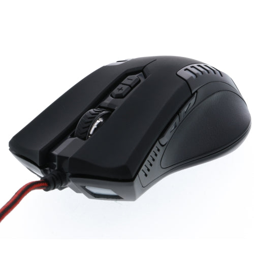 Wired Gaming Mouse - High-Precision Optical Sensor, Multicolor RGB Backlit, 6 Programmable Buttons