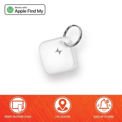 Smart Air Locator Tag - GPS Tracker for Apple Find My, Key Finder & Item Tracker for Keys, Wallet, Backpacks & Pets