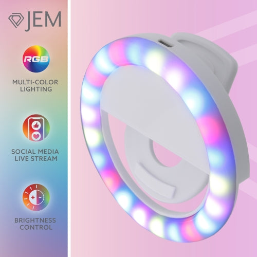 Mobile Selfie Light Clip, Attach to Your Phone for Light