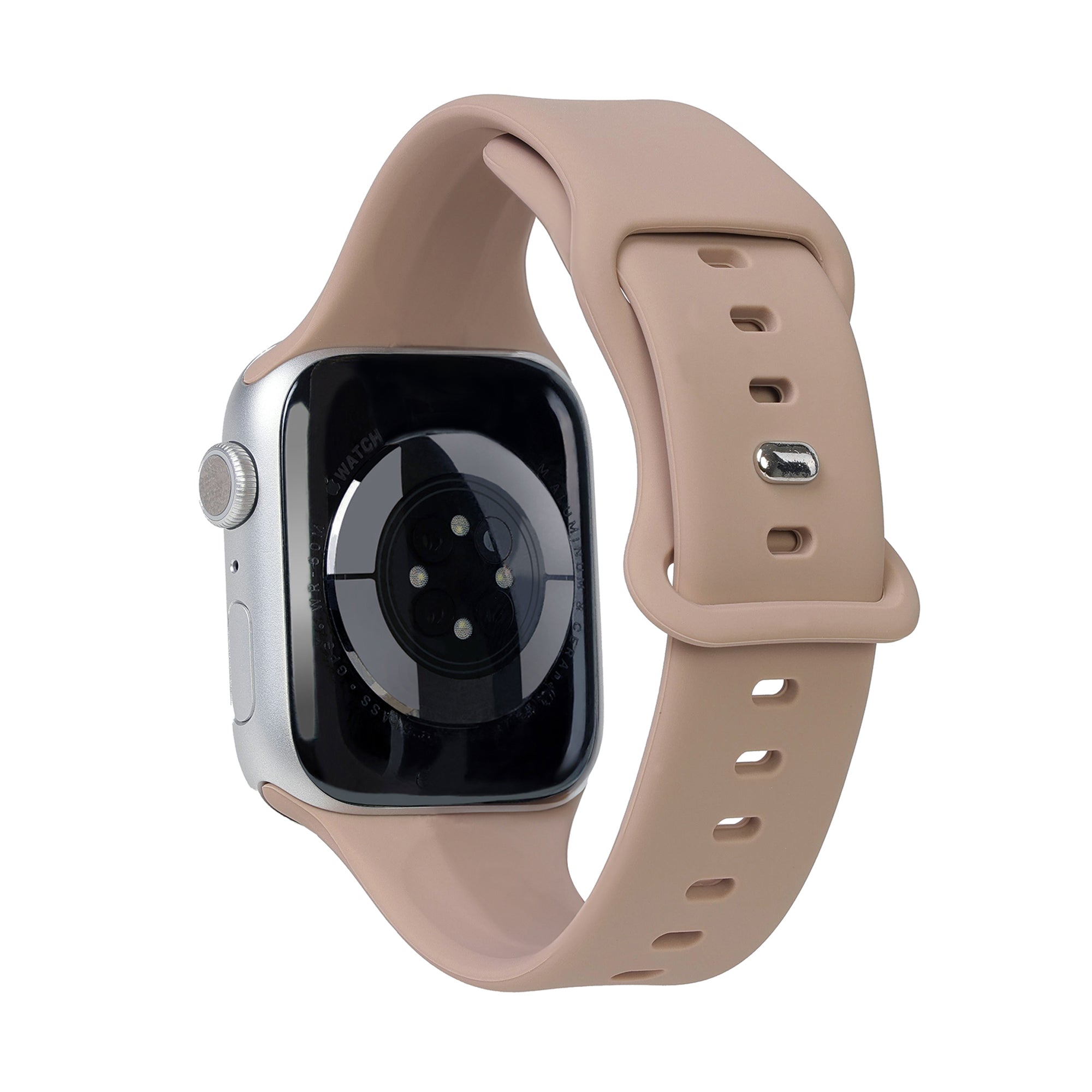 Smart Watch Soft Silicone Band 6 Pack – Large Size, Waterproof, New Buckle Design
