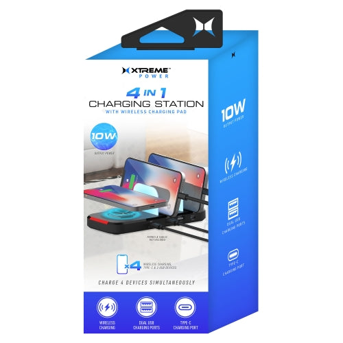 Ultimate 4-in-1 Wireless Charging Station
