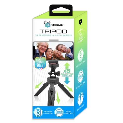 Universal Smartphone Tripod with 360° Rotation